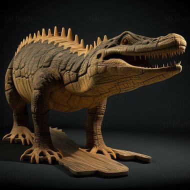 3D model Sarmatosuchus (STL)